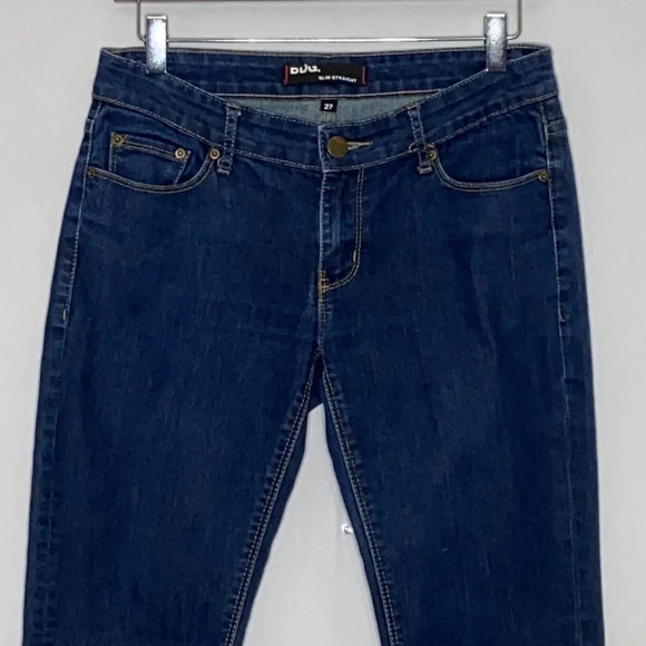 BDG Slim Straight Dark Wash Jeans - Size 27 - Picture 2 of 6